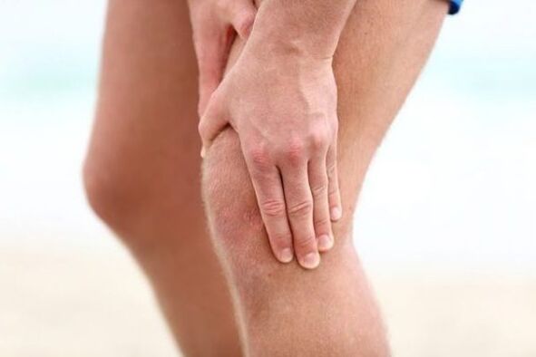 болка в коляното с артроза