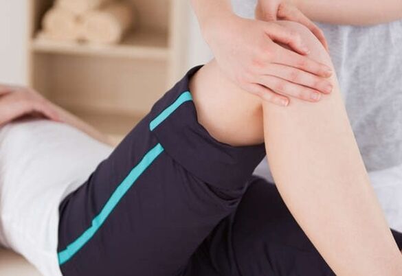 масаж на колянната става при артроза